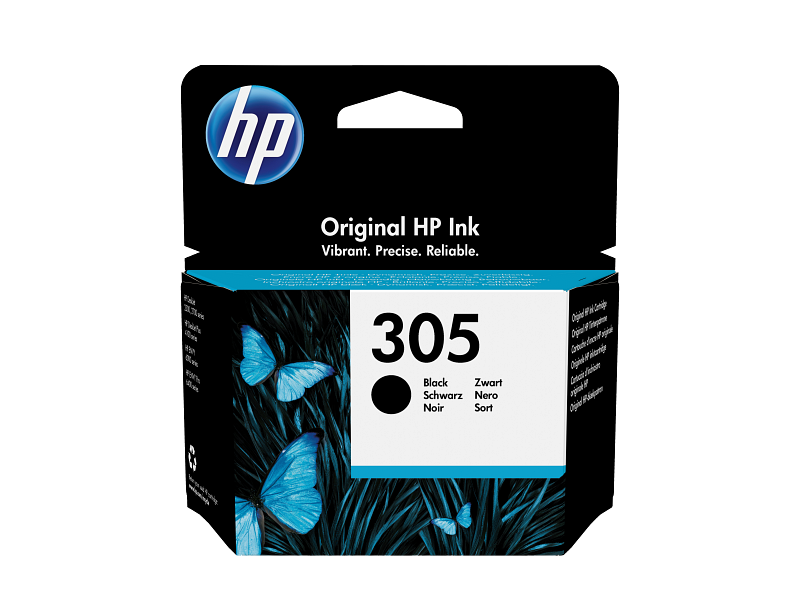 HP 305 Black Original Ink Cartridge HP 305 Black Original Ink Cartridge